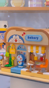 Balody Doraemon Street View Adventures Mini Building Blocks Toys Nano Blocks