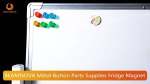100pcs Metal Fridge Magnet Making Supplies 25/32/37/44/58/75mm Refrigerator Magnet Button Badge Materials DIY Custom Gifts Craft