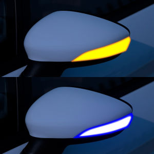Dynamic Blinker Mirror Light LED Turn Signal Side Indicator for Ford Fiesta Mk7 2008-2017 for Ford B-Max 2012-2017