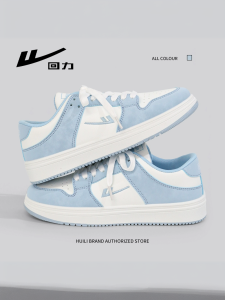 Breathable North Carolina Blue 2025 Spring Autumn Fashion Couple Shoes Retro Sports Leisure Shoes Board Shoes Synthetic Leather