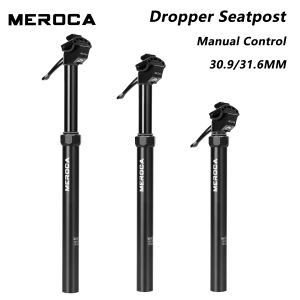 Meroca nhỏ giọt seatpost xe đạp leo núi thủy lực seatpost hợp kim nhôm điều khiển bằng tay 27.2mm seatpost (SP-01)