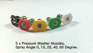 5pcs Quick Connect Spray Nozzle 1/4\" Washer Spray Nozzle Konektor Quick Connect Jet Spray