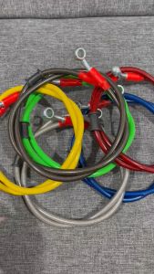 SELANG REM DEPAN MOTOR SLANG REM MODEL TDR UK 95CM MIO VARIO BEAT JUPITER VIXION RXK DLL HS55