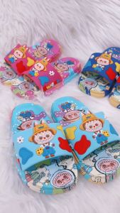รองเท้าแตะสำหรับเด็ก รองเท้าเด็กลายลาบูบู้ LABUBU พื้นนุ่มใส่สบาย สีสันสดใส ขนาด24-35 ใส่สบายเท้าลิขท์แท้ น้องๆชอบมากค่ะ
