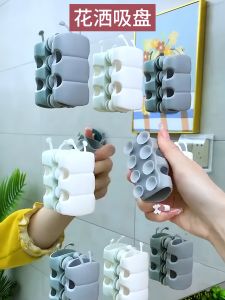 Suction Cup Shower Head Holder Adjustable Bath Spray No Drilling Baby Bath Water Saving Portable Shower Sprayer Bracket