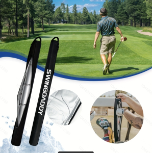 Golf Cooler Bag Outdoor Refrigerator Insulated Beverage Refrigerated Ice Bag Can Hold 7 Cans Space-Saving Design