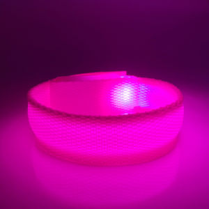 Luminous Bracelet Customized Event Atmosphere Props Concert Fluorescent Flash Wristband Bar Disco Night Running Support