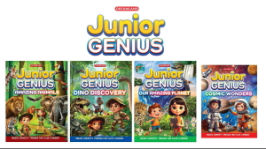 Encyclopedia Books/ Junior Genius A Fun-Filled Learning Activities and Puzzles Books for Kids Age 7+