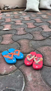 SANDAL JEPIT ANAK ANOMALI TUNG TUNG SAHUR BAHAN RUBER ANTI SLIP NYAMAN DI KAKI