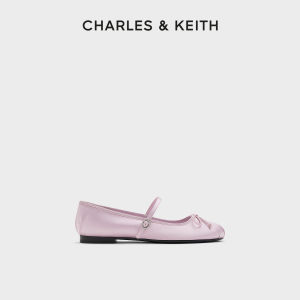 Charles & Keith | Bow Satin Mary Jane Shoes for Women