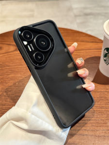 High-End Silicone Phone Case for Huawei Pura70 pro Ultra Full Cover Lens Anti-Fall Simple Design Suitable for Men And Women