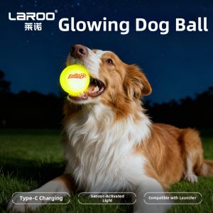 LaRoo | Glowing Durable Chew Dog Toy Ball