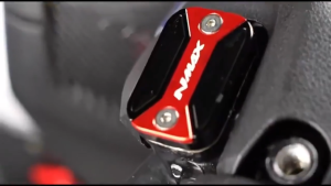 For YAMAHA AEROX 155 v3 CNC Brake Fuel Oil Cap Master Cover Reservoir Cover Accessories