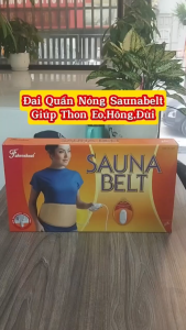 Đai Quấn Nóng Giảm Béo Eo Bụng Bắp Tay Đùi SaunaBelt - Ấn Độ
