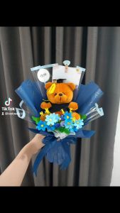 Buket Boneka Wisuda / buket bunga palsu wisuda