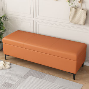 Modern Minimalist Home Entrance Shoe Changing Bench Long Storage Bench Sofa Bench for Clothing Stores Wooden Material