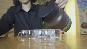 Kamjove | Bình Giữ Nhiệt Hai Lớp KAMJOVE 700ml Có Lớp Lót Bằng Thép Không Gỉ Ấm Giữ Nhiệt Kiểu Trung Quốc Ngũ Hành Có Ngăn Lọc Trà