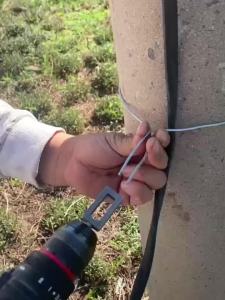Duty Drill Wire Twister Tool For 9 & 11 Fence Wire Tying Drill Chuck Chain Link Fence Twister For Electric Drill Twisting Sleeve