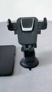 Car Holder Mobil HD09 Kaca | Dasbot tempat Standing Hp Universal Phone Folding Hitam