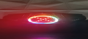 Lampu Stoplamp Beat Karbu Rainbow RGB Rem X Kedip