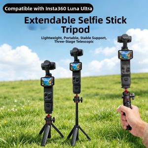 Bbzy | Portable Extendable Selfie Stick with Dual Camera Gimbal Support