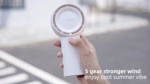 JISULIFE Handheld Fan Life5 Plus (4000mAh / 6000mAh) Mini Portable Fan Strong Wind FA43 Xiaomi Youpin Life 5 Plus Plus Size 5Xl - Lazada