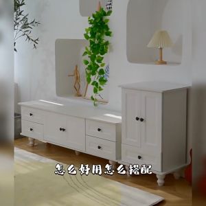 ตู้วางทีวี F.F.H ชุดของ 6 ราย มิติ ตู้วางทีวีไม้, ชั้นวางทีวี เป็นตัวเริ่มต้นของการจัดเก็บ การใช้งานสไตล์นอร์ดิกฟั อพาร์ตเมนต์ขนาดเล็กชุดเฟอร์นิเจอร์