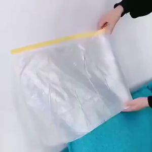 Covering Film Masking Tape - Cover Plastic Film Barrier Oil Painting - Furniture Car Protect - Cover Film 20 METER Murah