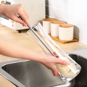 วิธีการทำงานของแปรงล้างขวดและแปรงล้างแก้วน้ำ เพื่อความสะอาดในห้องครัว