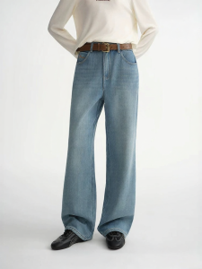 DUSHU | Multi-functional Loose Fit Skinny Straight Jeans Casual Pants