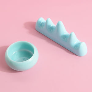 1/5 Set Professional Nail Brush Washing Equipment Acrylic Liquid Powder Container Nail Cup Nail Rrush Holder Manicure Tools