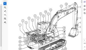 คู่มือซ่อม รถแบคโฮ CAT320D  เป็นไฟล์pdf จำนวน 1023 หน้า
