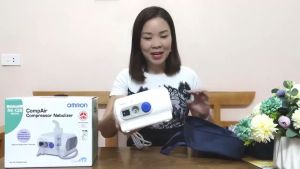 (HỎATỐC-1H) Máy xông khí dung OMRON NE-C28 - Xông mũi họng cho người lớn & trẻ em cao cấpbền bỉ - Nhật Bản - Chính hãng