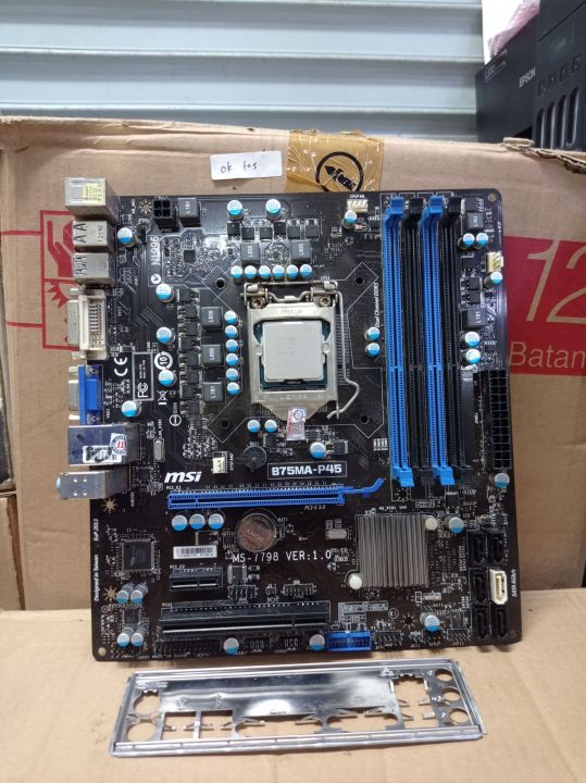 Msi Ms 7798 B75map45 MAINBOARD MSI B75MA-P45 LGA 1155 DDR3 SUPORT