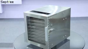 Máy sấy thực phẩm hoa quả 8 khay thương hiệu Mỹ cao cấp Septree DBC-08A01 công suất 500W - Màn hình cảm ứng (BH 1 NĂM)
