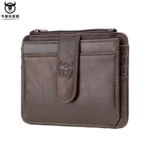 กระเป๋าใส่บัตรหนังแท้ชั้นเดียวสำหรับผู้ชาย กระเป๋าใส่บัตรเครดิตธุรกิจ กระเป๋าใส่ใบขับขี่ กระเป๋าใส่บัตรหลายช่อง กระเป๋าใส่บัตรสุดเท่