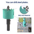 2"/3"/4" Inch Hole Saw Bi-metal Hole Cutter Fast Chip Remova Handy Hole Saw Kit Set for Metal Wood Plastic Cutting with Arbor. 