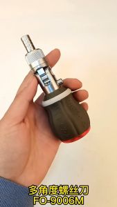 福冈 Fukuoka FO-9006M 8in1 Multi-Angle Ratchet Screwdriver Combination Set Tool screw drivers plier spanner torx hex key nut screw drivers