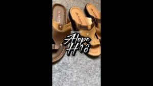 Sandal Pria Alope H 18 Sandal Jepit kasual Pria Dewasa 39-43 Kulit