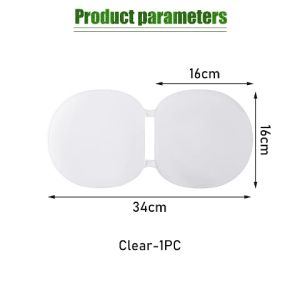 Table Tennis Racket Protective Film with Double-Sided Thickened Adhesive Transparent Protective Cover Table Tennis Racket Rubber Self-Adhesive Protective Film Tool