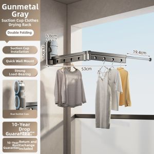youqin | Extendable Foldable Clothes Drying Rack Indoor
