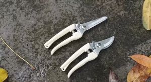 กรรไกรทำกิ่งไม้ ตัดแต่งกิ่งไม้ บรรยุการทำทำสวน ปากโค้ง อุปกรณ์จัดสวน