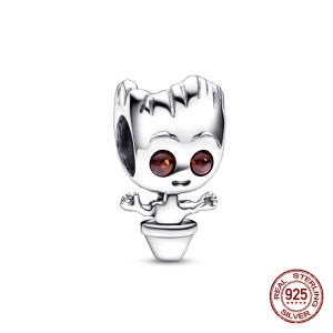 Disney | Hot Sale Disney Marvel Spider-Man 925 Silver Charms Beads Fits 3mm Original Bracelet Necklace DIY Fine Jewelry For Womens Gifts