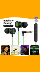 [COD] NANVAN NVN-HF25 HEADSET IN EARPHONE WIRED MAGNETIC GAMING JACK 3.5MM / TYPE C PREMIUM QUALITY