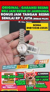JAM BONIA ORIGINAL - BONIA BNB10338-2352S - SAPPHIRE - Women LA - Stainless Steel - Silver - JAMDUNIA / JAM DUNIA JD18