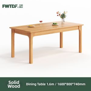 FWTDF | Compact Modern Solid Wood Dining Table