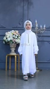 FKS Gamis Turkey Hawa 469 Dress Busana Muslimah Abaya Turkey Bordir Mote Swarosky