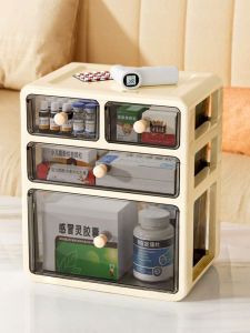 RORK | Desk Organizer Storage Box Large Capacity Transparent