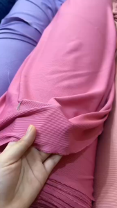 Vải thun tăm Phượng Thuý khổ ngang 1m62 co giãn thoải mái chuyên lên hàng thời trang nam nữ may quần ống suông áo thun đầm váy body