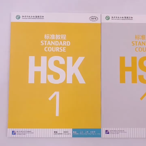 HSK 1 2 3 Chinese English Bilingual Workbooks HSK Student Workbooks and Textbooks Two Copies of Each of The Standard CourseHSK标准教程123上下 学生用书+练习册 姜丽萍 hsk汉语等级考试教材 汉语水平考试模拟试题集 零基础外国人自学汉语